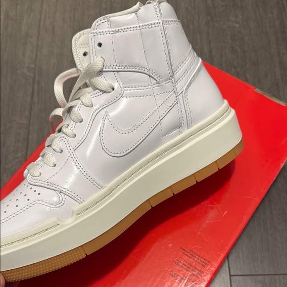 Nike White Leather High-Tops - Picture 3 of 5